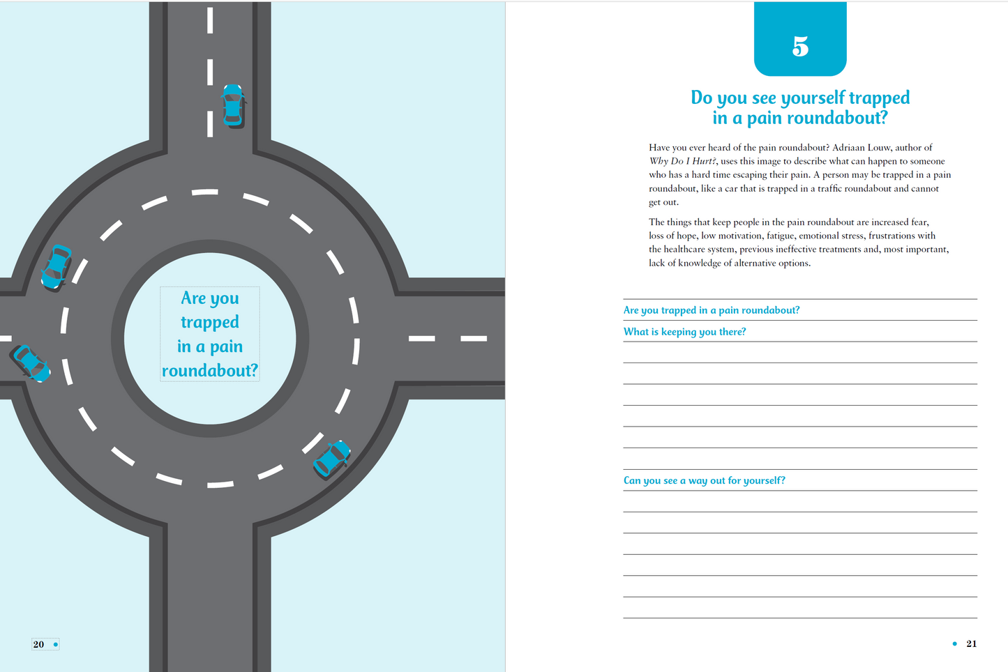 You're Unique & So Is Your Pain: A Daily Reflections Journal for Lifelong Well-Being