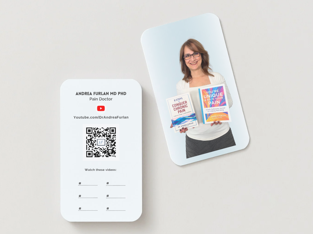 Patient Education Video Prescription Cards - PDF Template