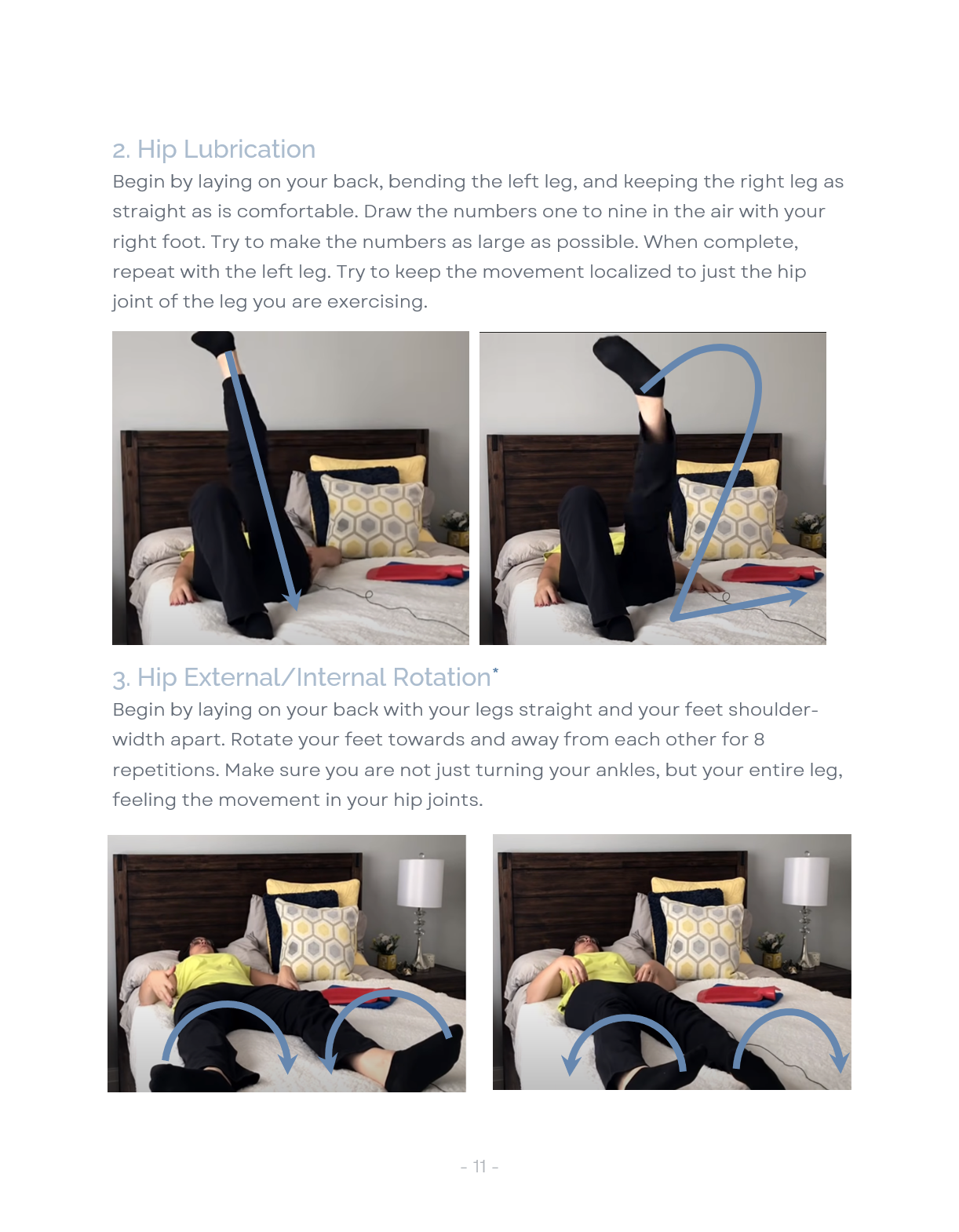 Osteoarthritis Hip & Knee Exercise Booklet - Pain Management Guide – Dr ...