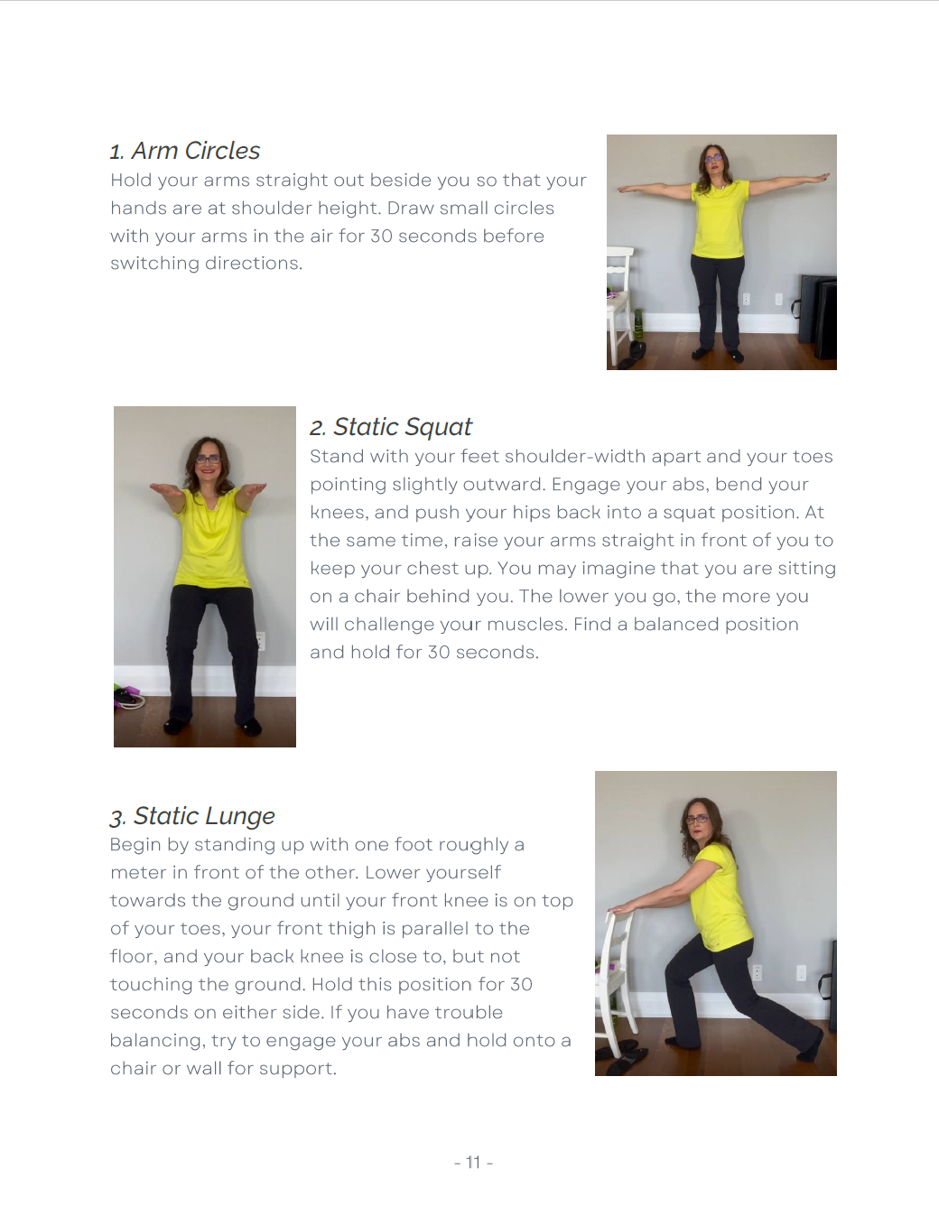 Booklet: Exercises for Fibromyalgia