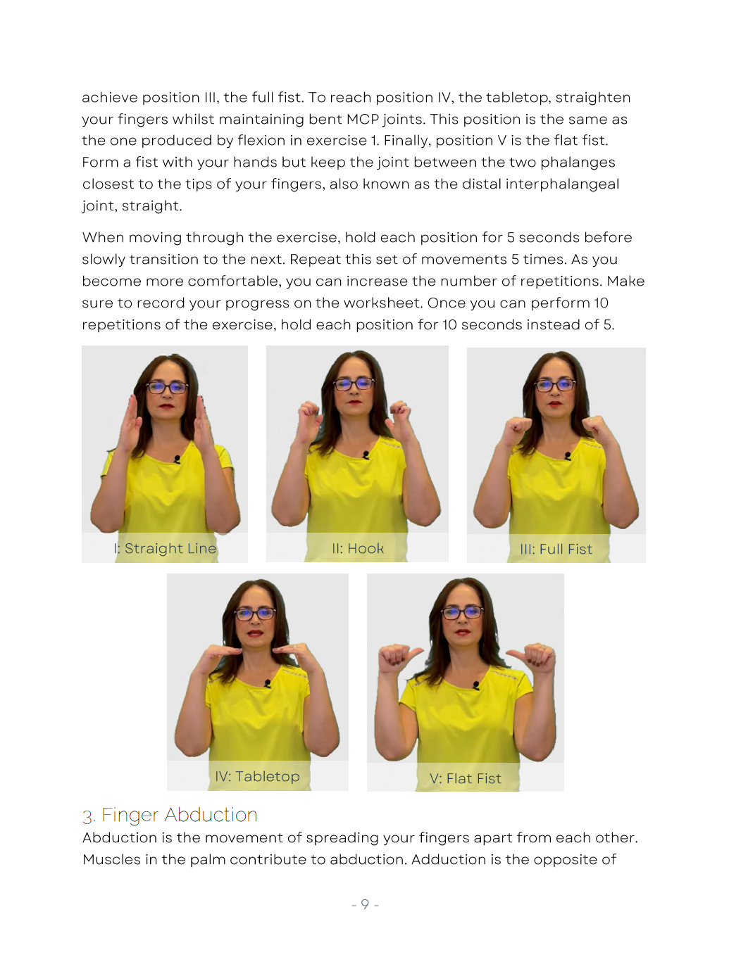 Exercises for Rheumatoid Arthritis of the hands